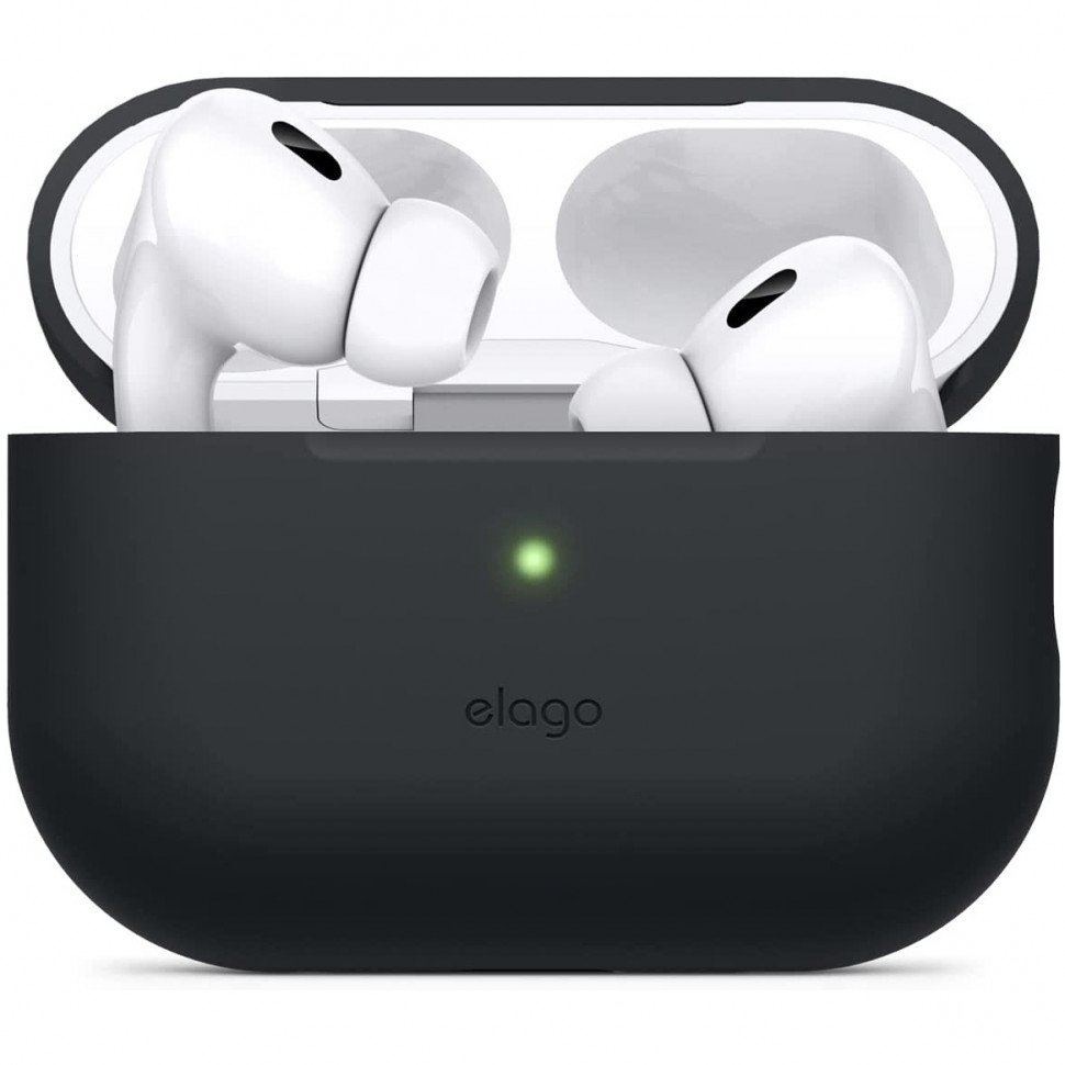 Чехол Elago Silicone case для AirPods Pro 2. Цвет: чёрный