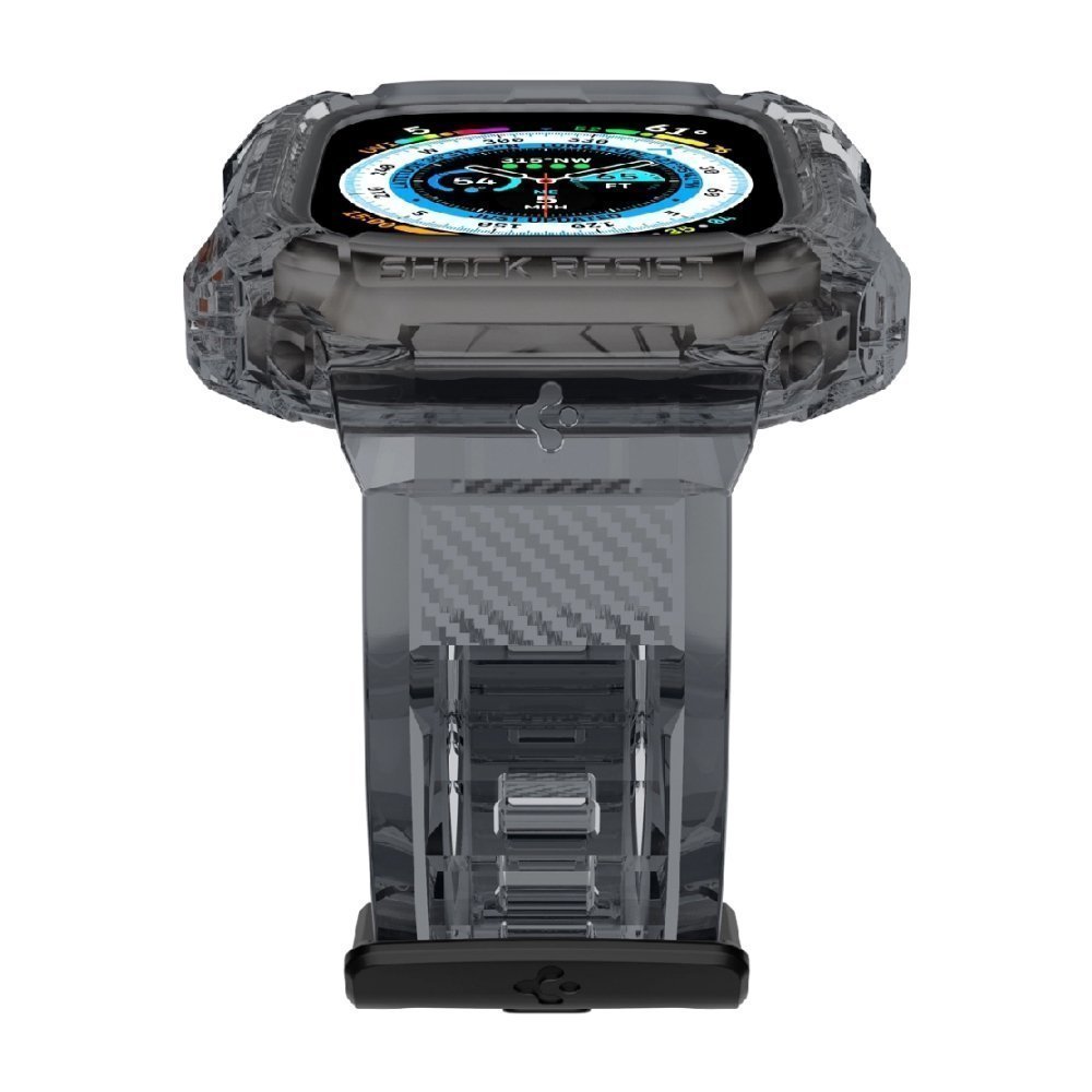 Чехол Spigen Rugged Armor Pro для Apple Watch Ultra 49мм. Цвет: прозрачный