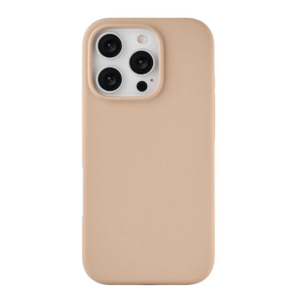 Чехол защитный uBear Touch Mag Case для iPhone 16 Pro Max. Цвет: латте