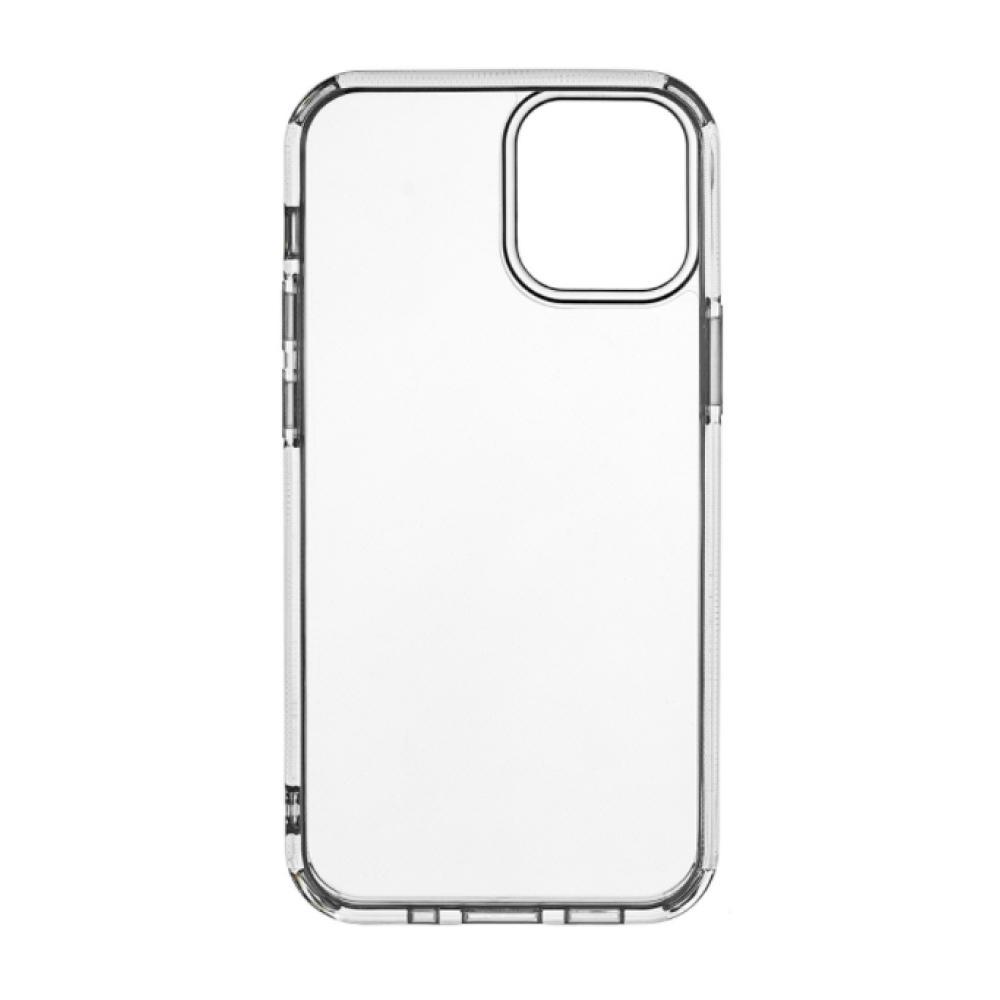 Чехол Ubear Real Case для iPhone 12 mini, усиленный, текстурированный. Прозрачный