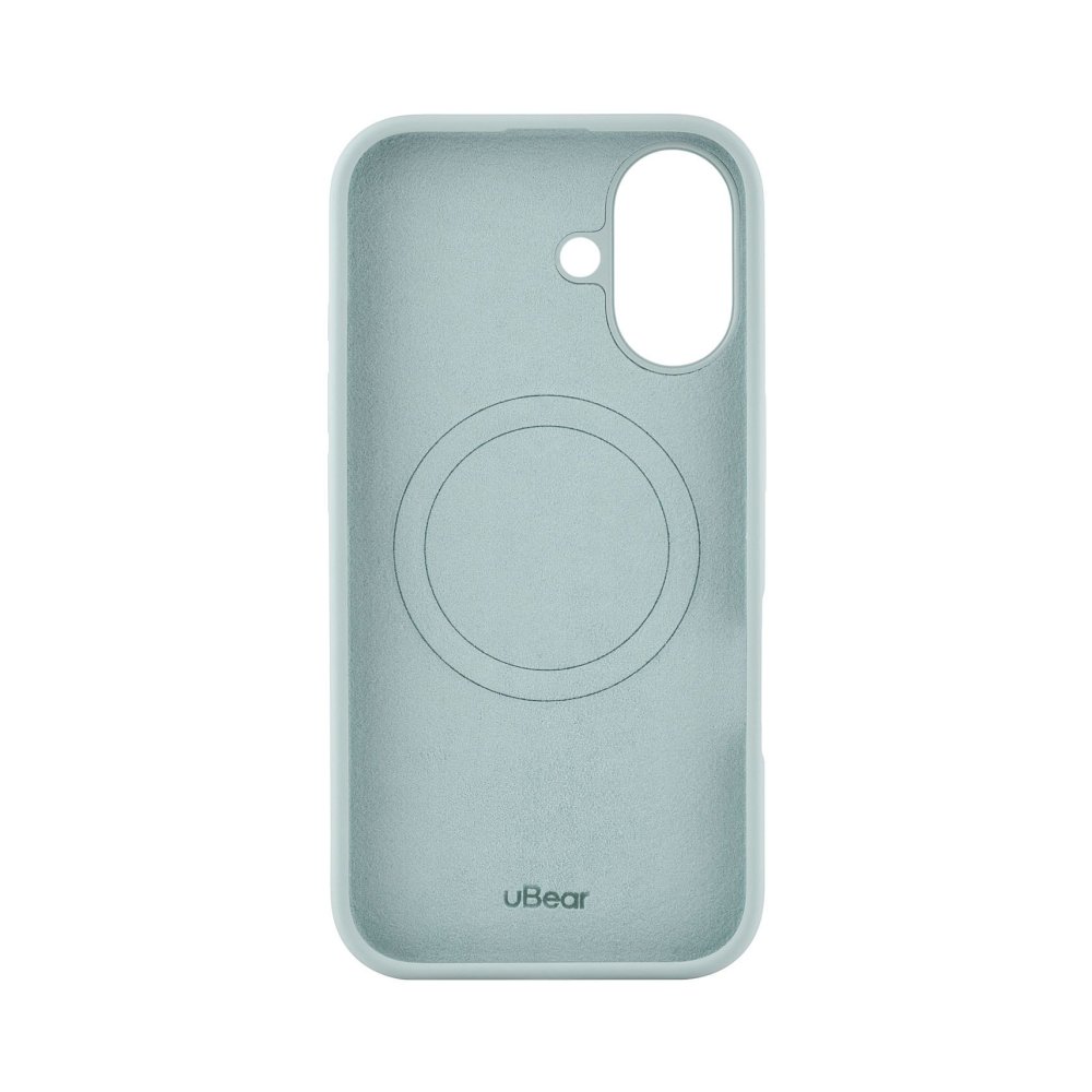 Чехол защитный uBear Touch Mag Case для iPhone 16. Цвет: холодная мята