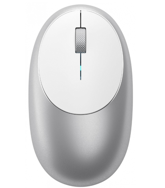 Беспроводная компьютерная мышь Satechi M1 Bluetooth Wireless Mouse. Цвет серебристый.