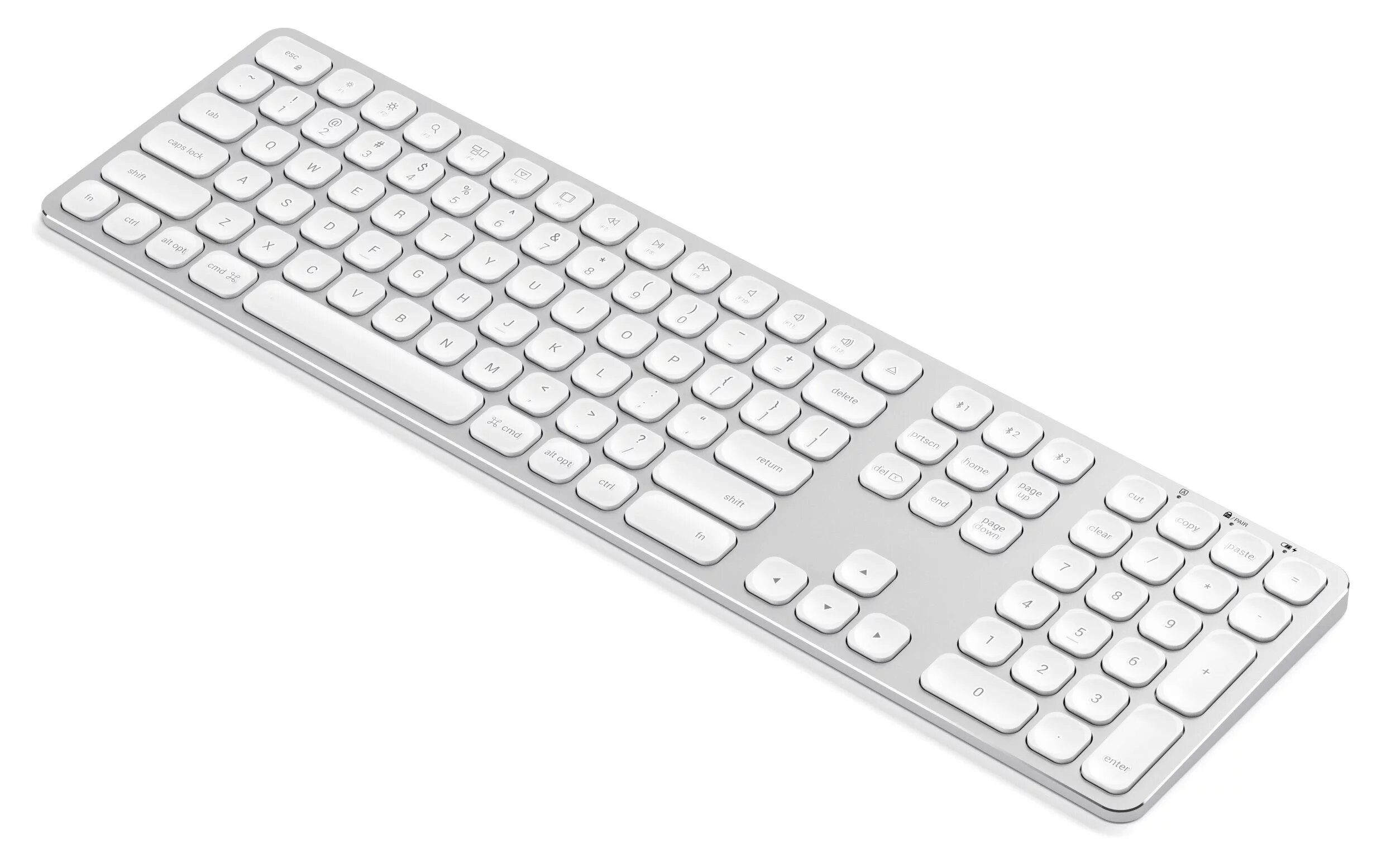 Беспроводная клавиатура Satechi Aluminium Bluetooth Wireless Keyboard. Серебристый