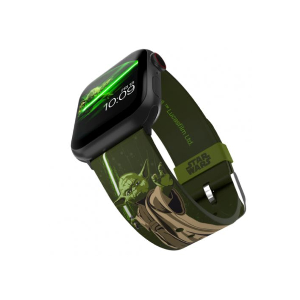 Ремешок силиконовый MobyFox STAR WARS - Yoda Edition для Apple Watch. Цвет: зелёный