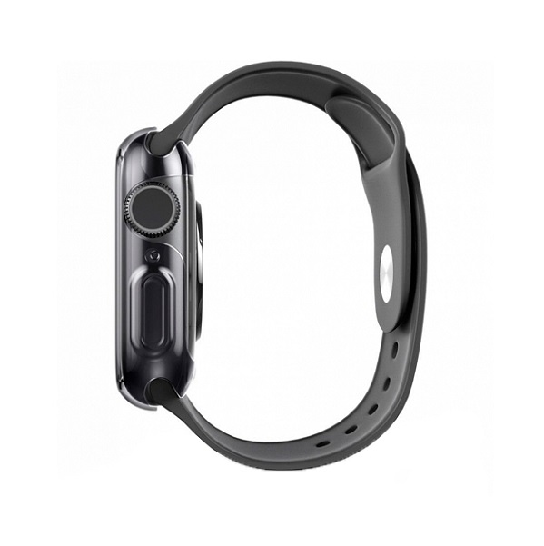 Чехол Uniq Garde для Apple Watch 4/5 40мм. Цвет: дымчатый серый