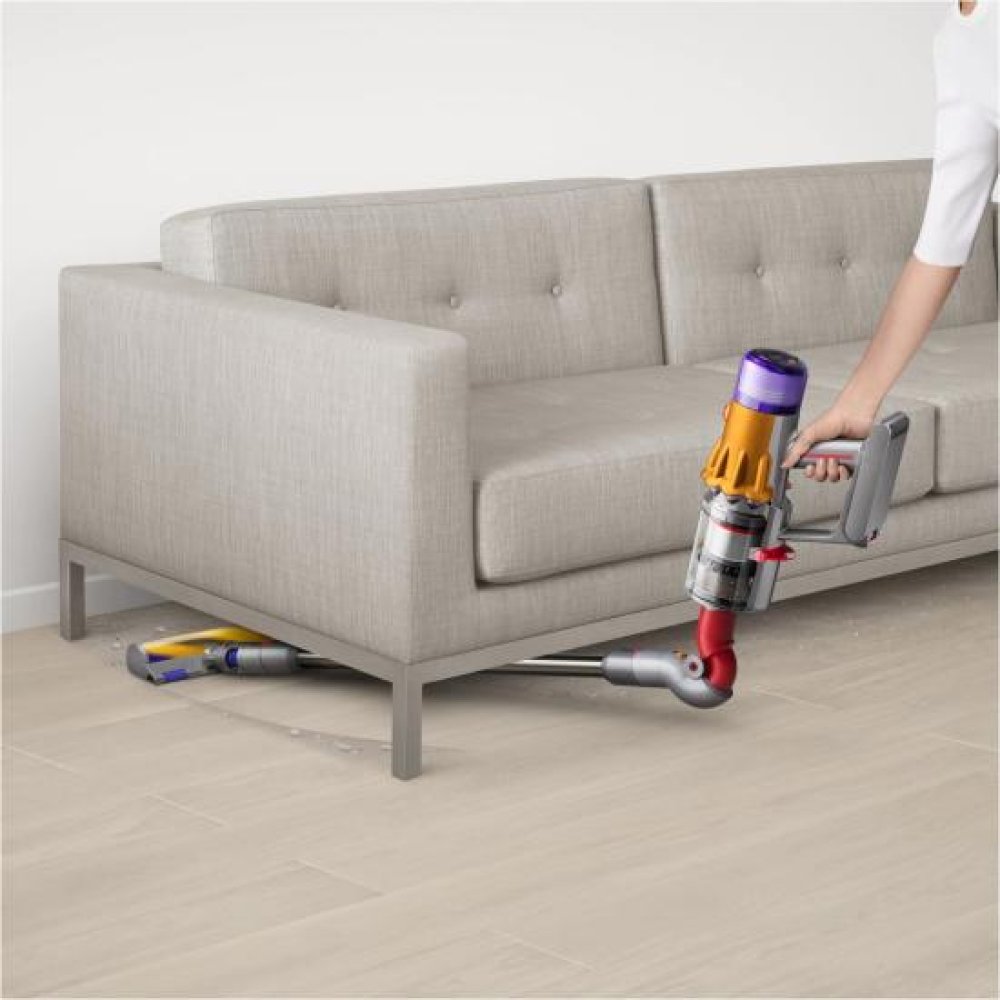 Пылесос беспроводной Dyson V12 Detect Slim Absolute (yellow / nickel)