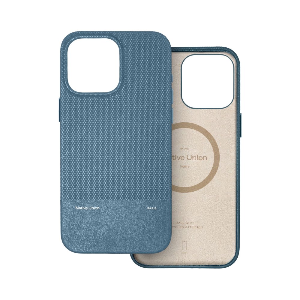 Чехол защитный Native Union (RE)CLASSIC CASE с MagSafe для iPhone 16 Pro Max. Цвет: синий