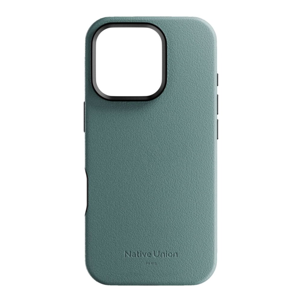 Чехол защитный Native Union Active Case с MagSafe для iPhone 16 Pro. Цвет: зелёный сланец