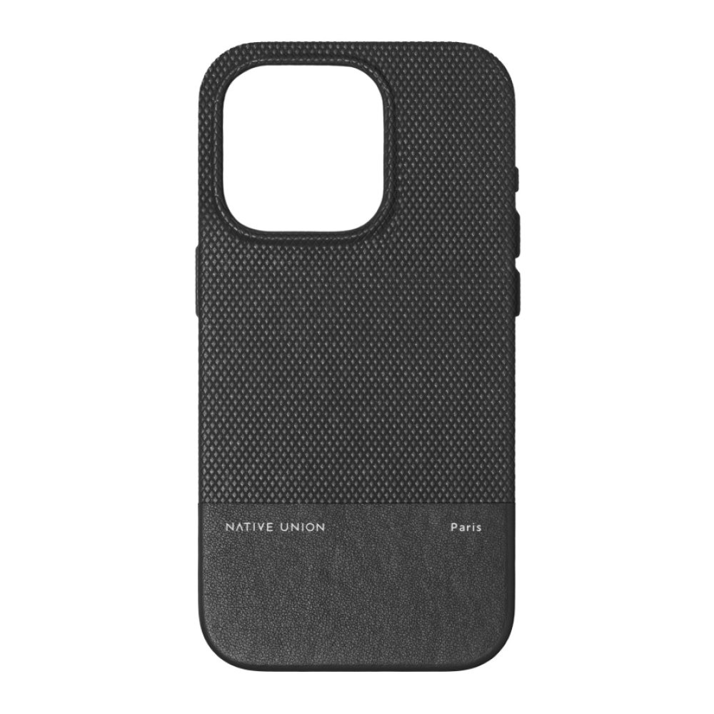 Чехол Native Union (RE)CLASSIC CASE для iPhone 15 Pro Max. Цвет: чёрный