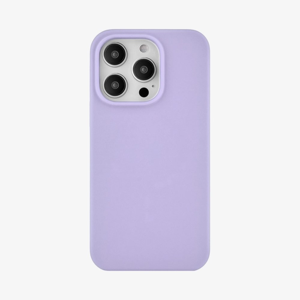 Чехол Ubear Touch Case для iPhone 14 Pro Max, софт-тач силикон. Цвет: фиолетовый