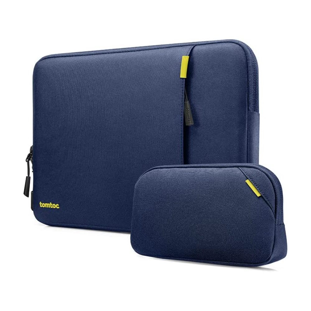 Сумка+органайзер Tomtoc Defender Laptop Sleeve Kit A13 для ноутбуков 13".Цвет: тёмно-синий