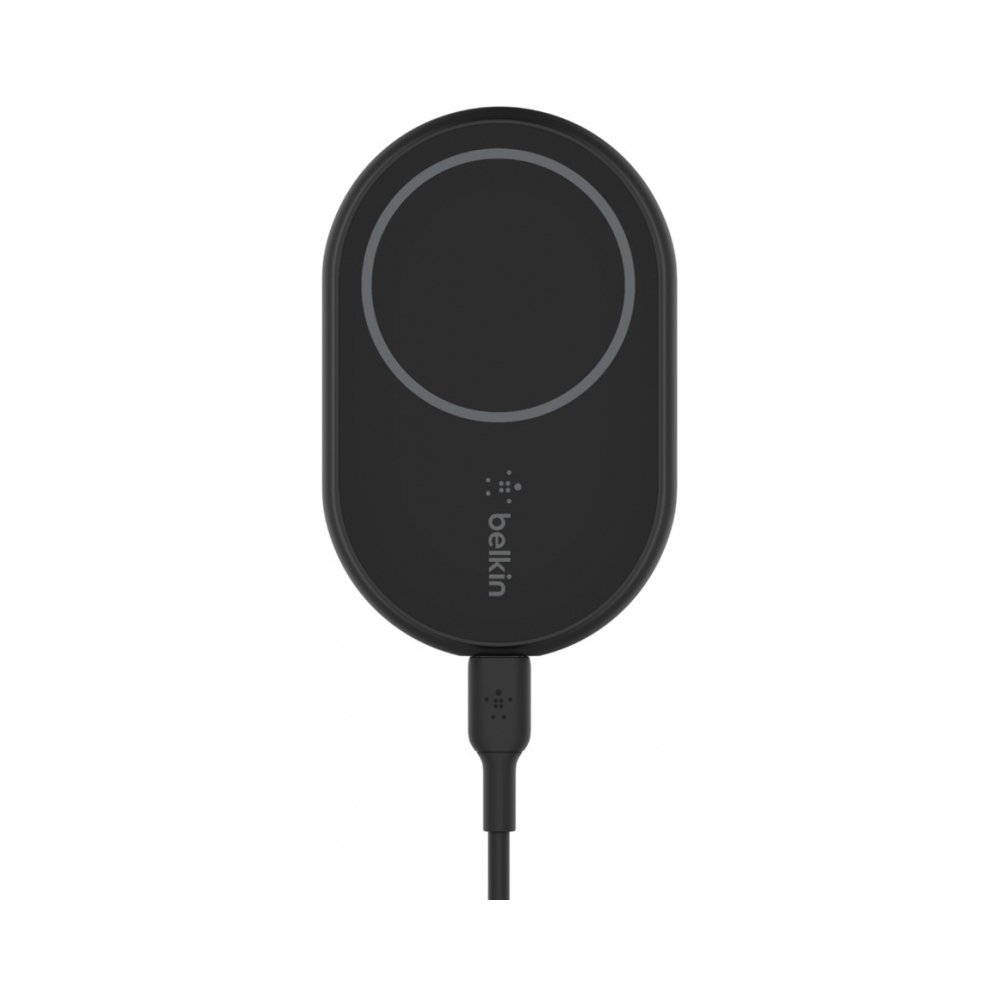 Автомобильный держатель Belkin BoostCharge Wireless Magnetic Car Phone Holder. Цвет: черный