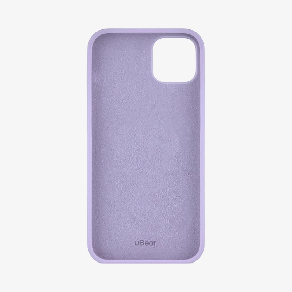 Чехол Ubear Touch Case для iPhone 14 Plus, софт-тач силикон. Цвет: фиолетовый