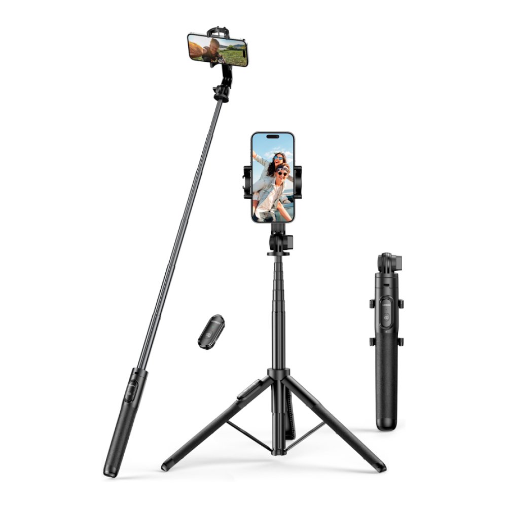 Монопод UGREEN LP586 Selfie Stick Tripod. Цвет: черный