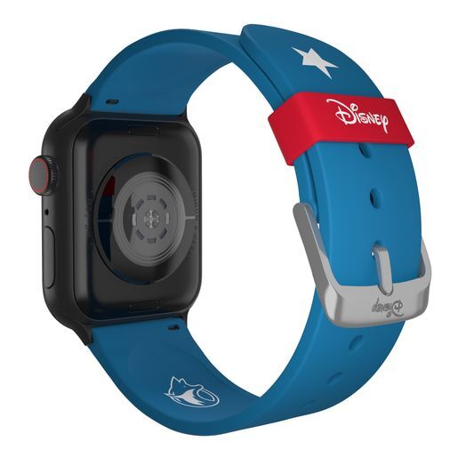 Ремешок силиконовый MobyFox Mickey Mouse - Classic Star для Apple Watch. Цвет: синий