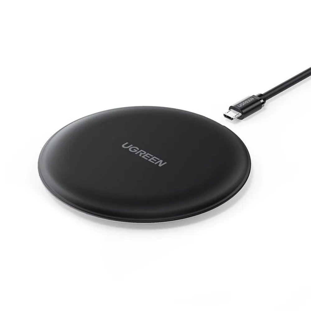 Беспроводное зарядное устройство UGREEN Wireless Charger 15W. Цвет: черный