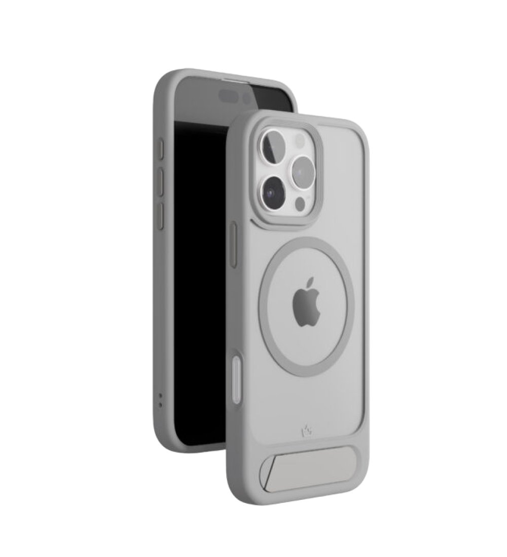 Чехол защитный vlp reels case с MagSafe для iPhone 16 Pro. Цвет: серый