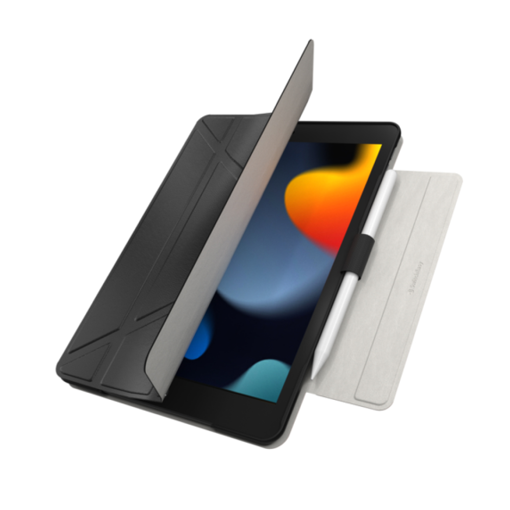 Чехол-книжка SwitchEasy Origami для iPad 10.2" (2021-2019). Цвет: черный