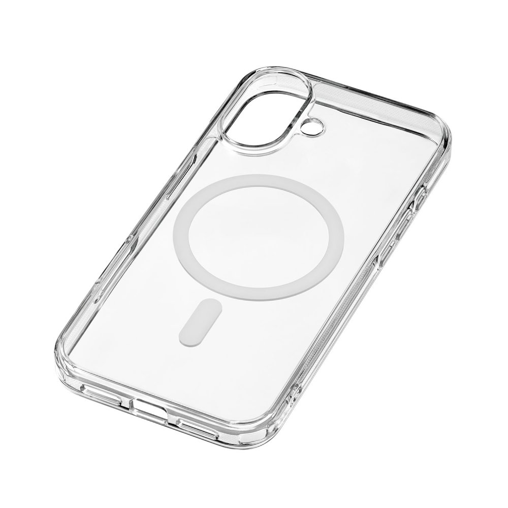 Чехол защитный uBear Real Mag Case для iPhone 16. Цвет: прозрачный