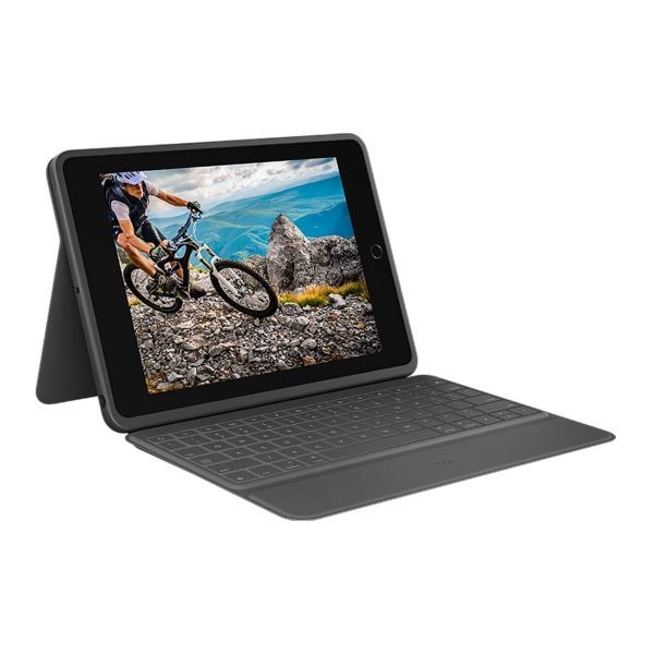 Чехол-клавиатура Logitech Rugged Folio для Apple iPad Air (2019)