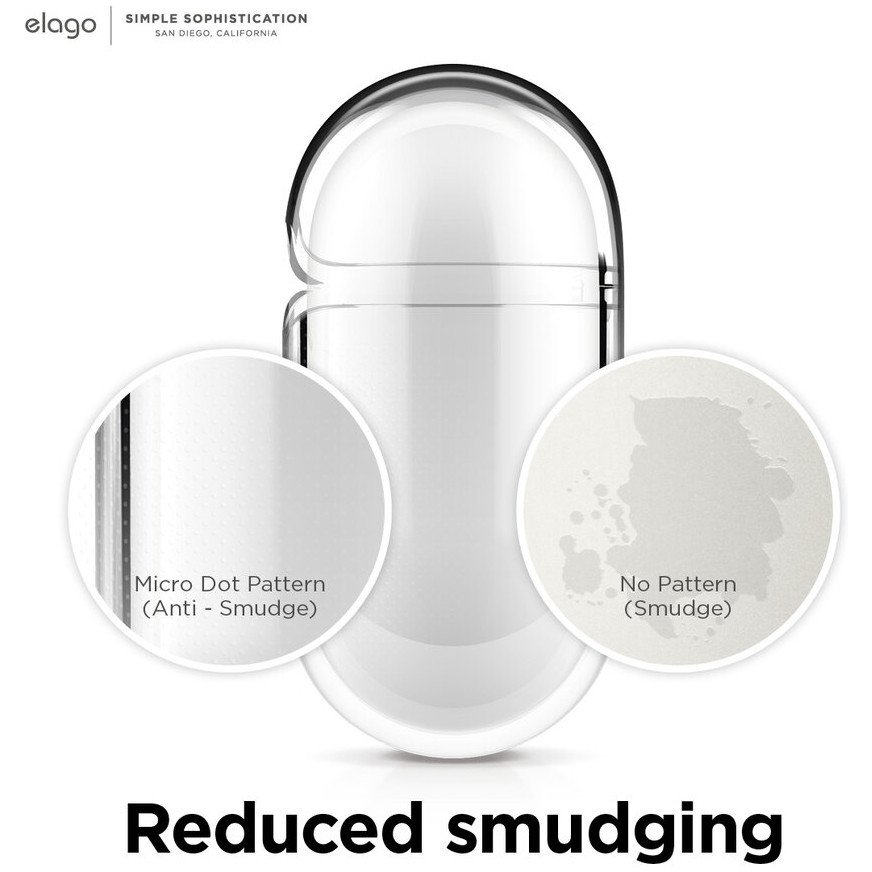 Чехол Elago Hang с карабином для AirPods 3. Цвет: прозрачный