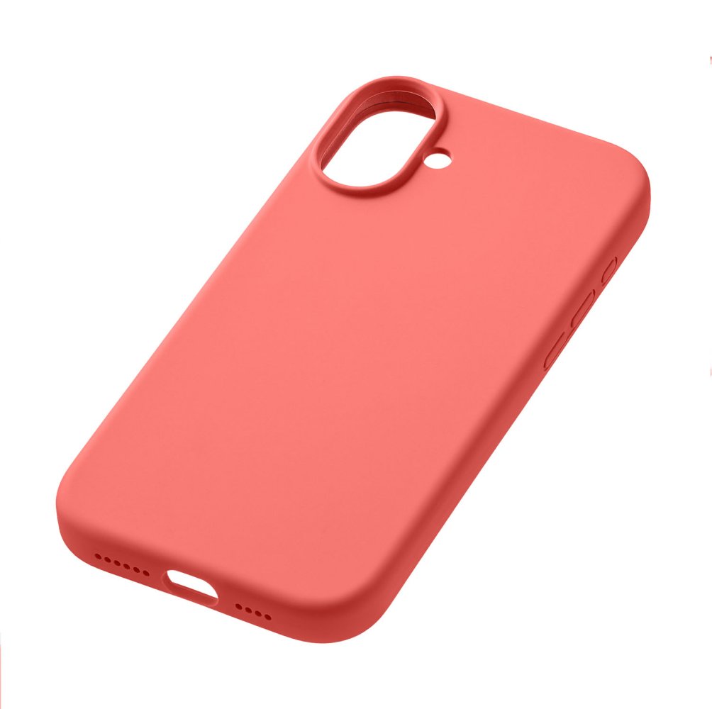 Чехол защитный uBear Touch Mag Case для iPhone 16 Plus. Цвет: коралловый