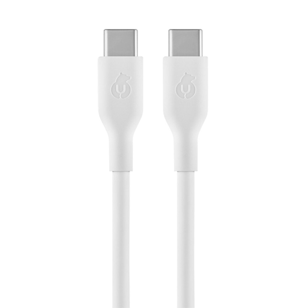 Кабель uBear Life Cable USB-C — USB-C, 100W, 2м. Цвет: белый