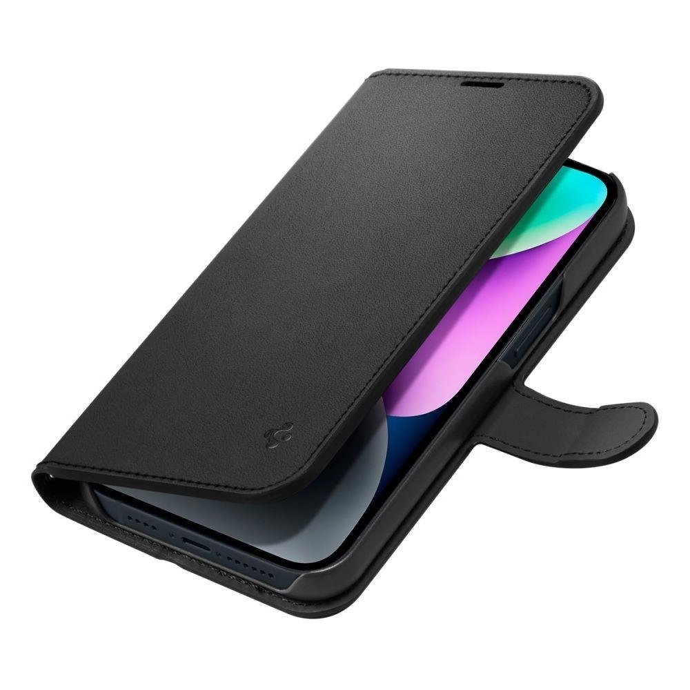 Чехол-книжка Spigen Wallet S Pro для iPhone 15 Pro Max. Цвет: чёрный