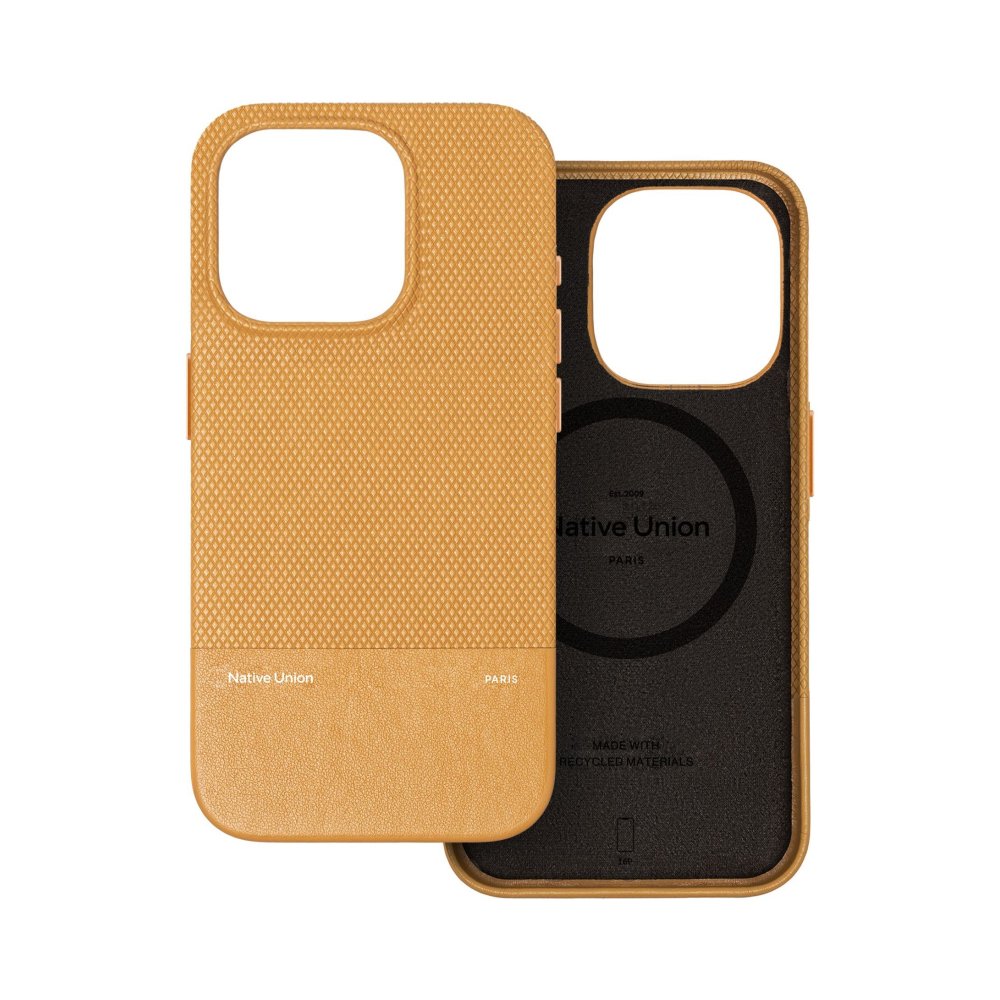 Чехол защитный Native Union (RE)CLASSIC CASE с MagSafe для iPhone 16 Pro. Цвет: крафт