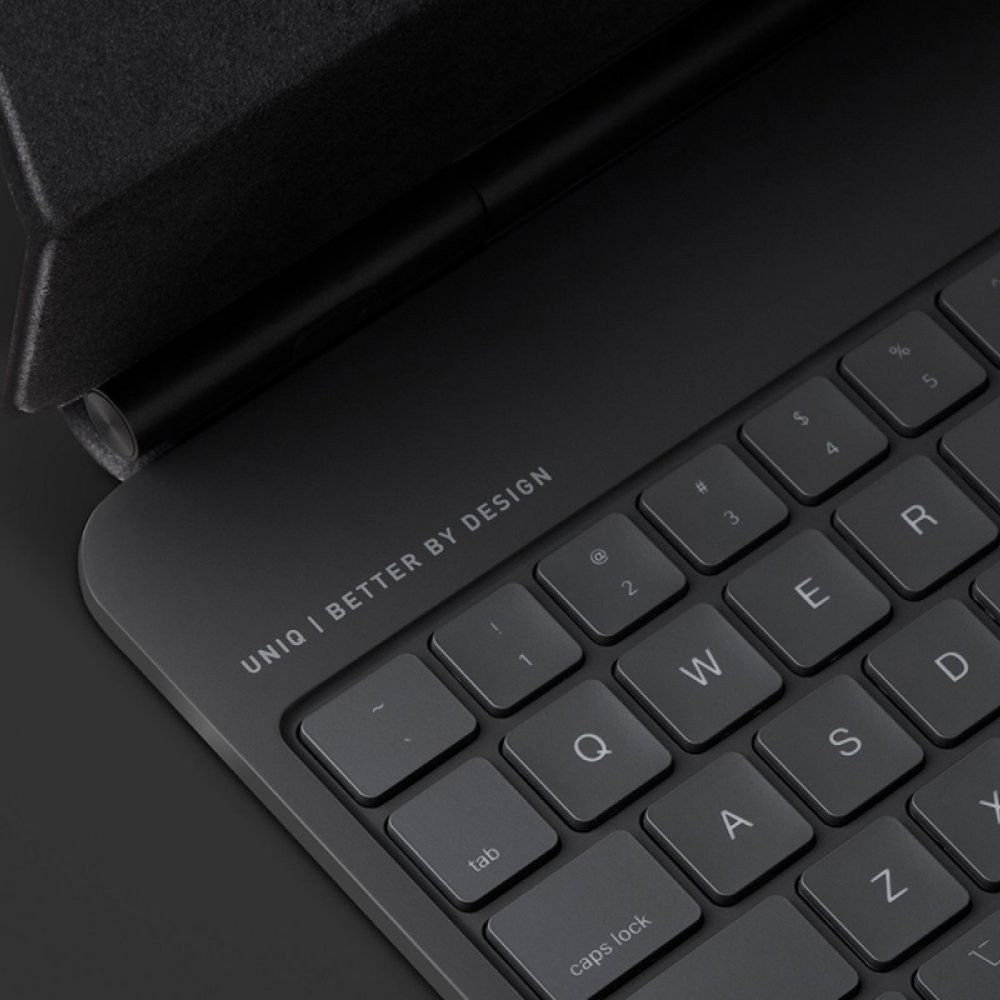 Беспроводная клавиатура Uniq VENNO Magnetic smart keyboard folio для iPad Pro11/10.9. Цвет: чёрный