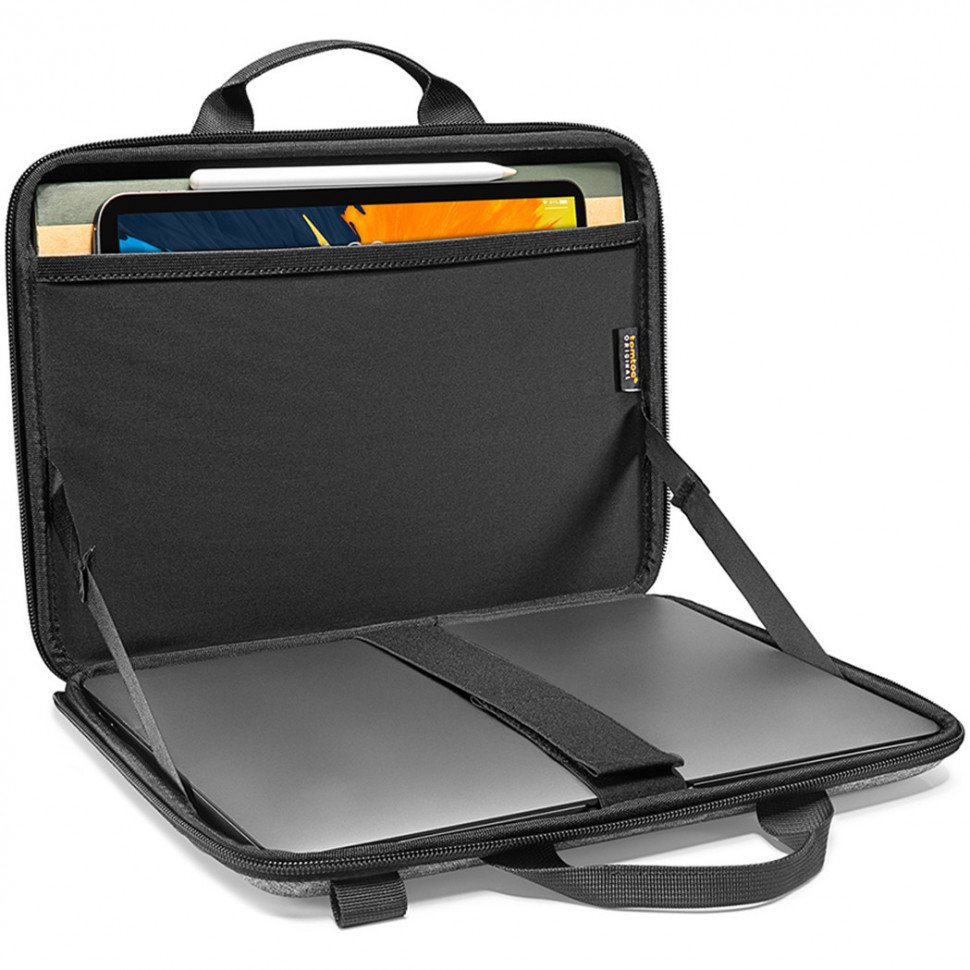 Сумка Tomtoc FancyCase Laptop Shoulder Bag A25 для ноутбуков 13". Цвет: серый