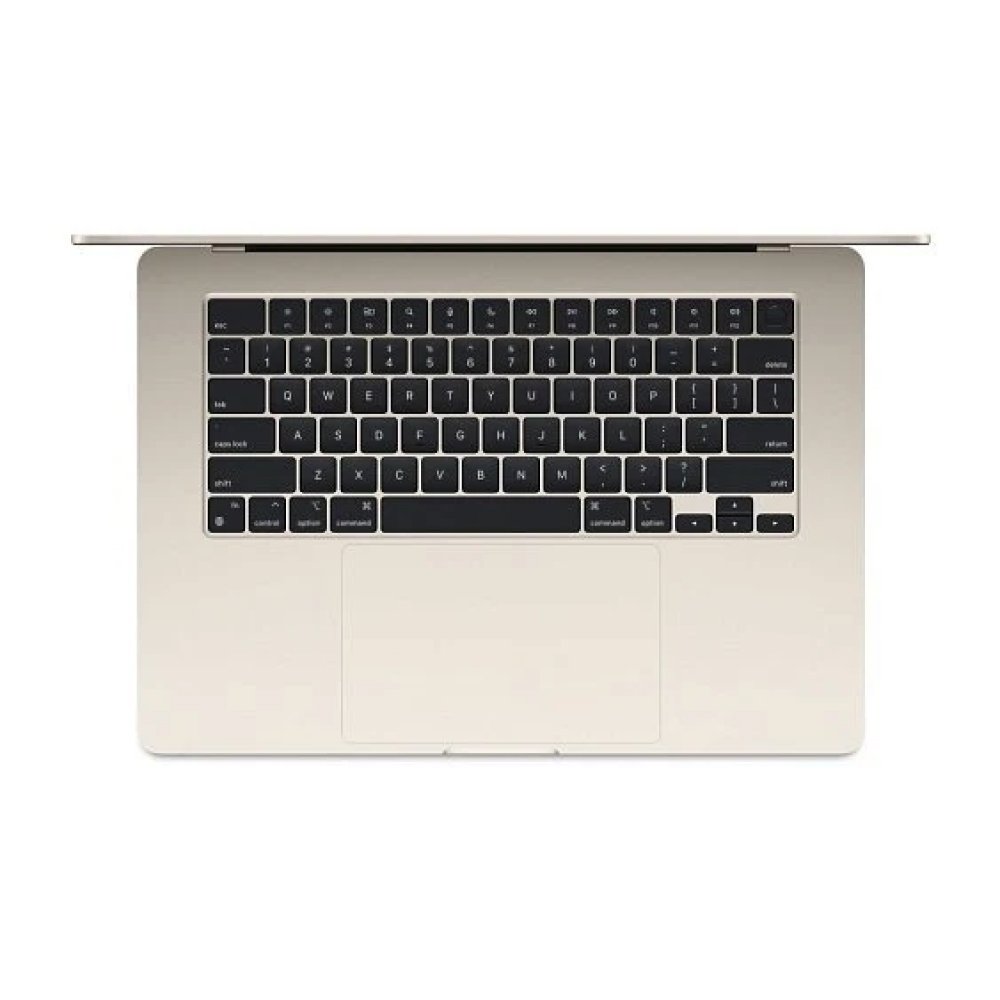 Ноутбук Apple MacBook Air 15" (M3, 2024), 16 ГБ / 512 ГБ SSD Цвет: "Сияющая звезда"