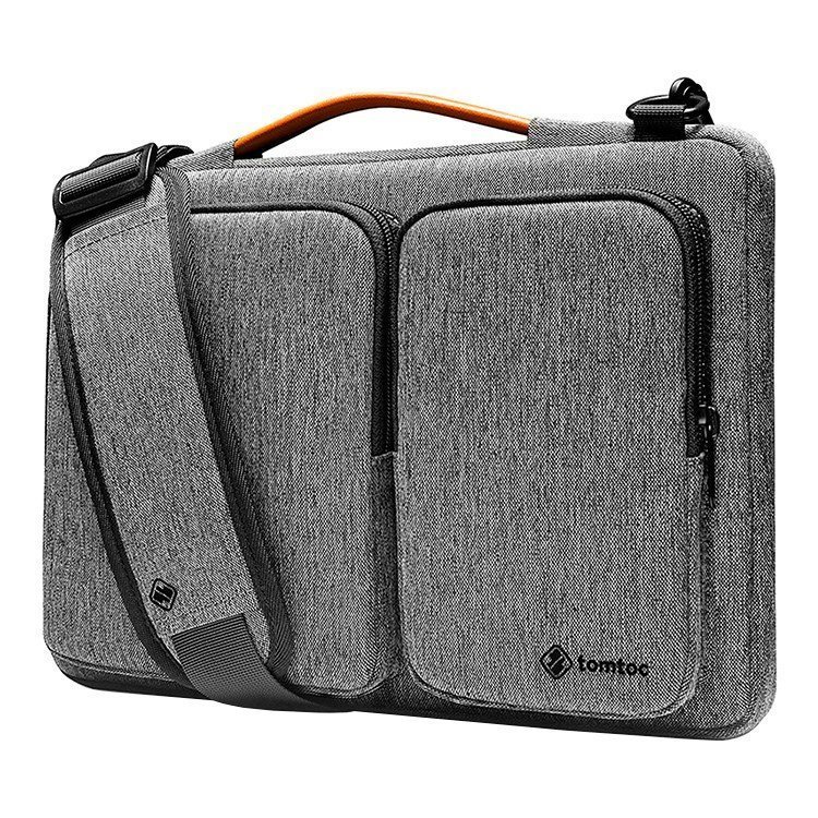 Сумка Tomtoc Defender Laptop Shoulder Bag A42 для ноутбуков 13.5". Цвет: серый