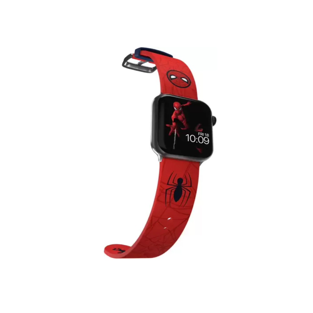 Ремешок силиконовый MobyFox Insignia Collection Spider-Man для Apple Watch. Цвет: красный