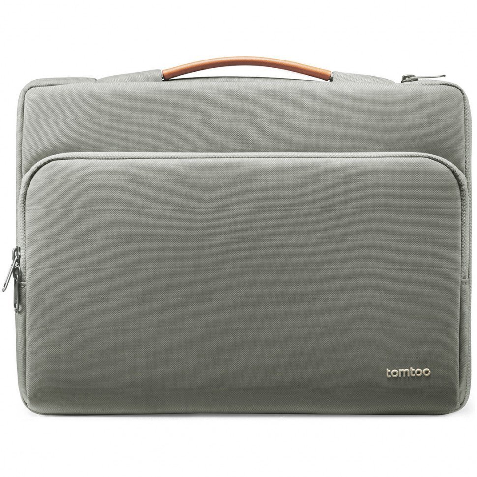 Сумка Tomtoc Defender Laptop Handbag A14 для ноутбуков 13". Цвет: серый