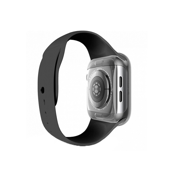 Чехол Uniq Garde для Apple Watch 4/5 40мм. Цвет: дымчатый серый