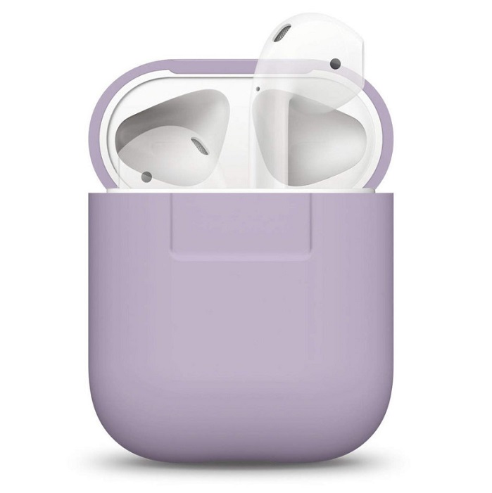 Чехол Elago для AirPods Silicone case Lavander