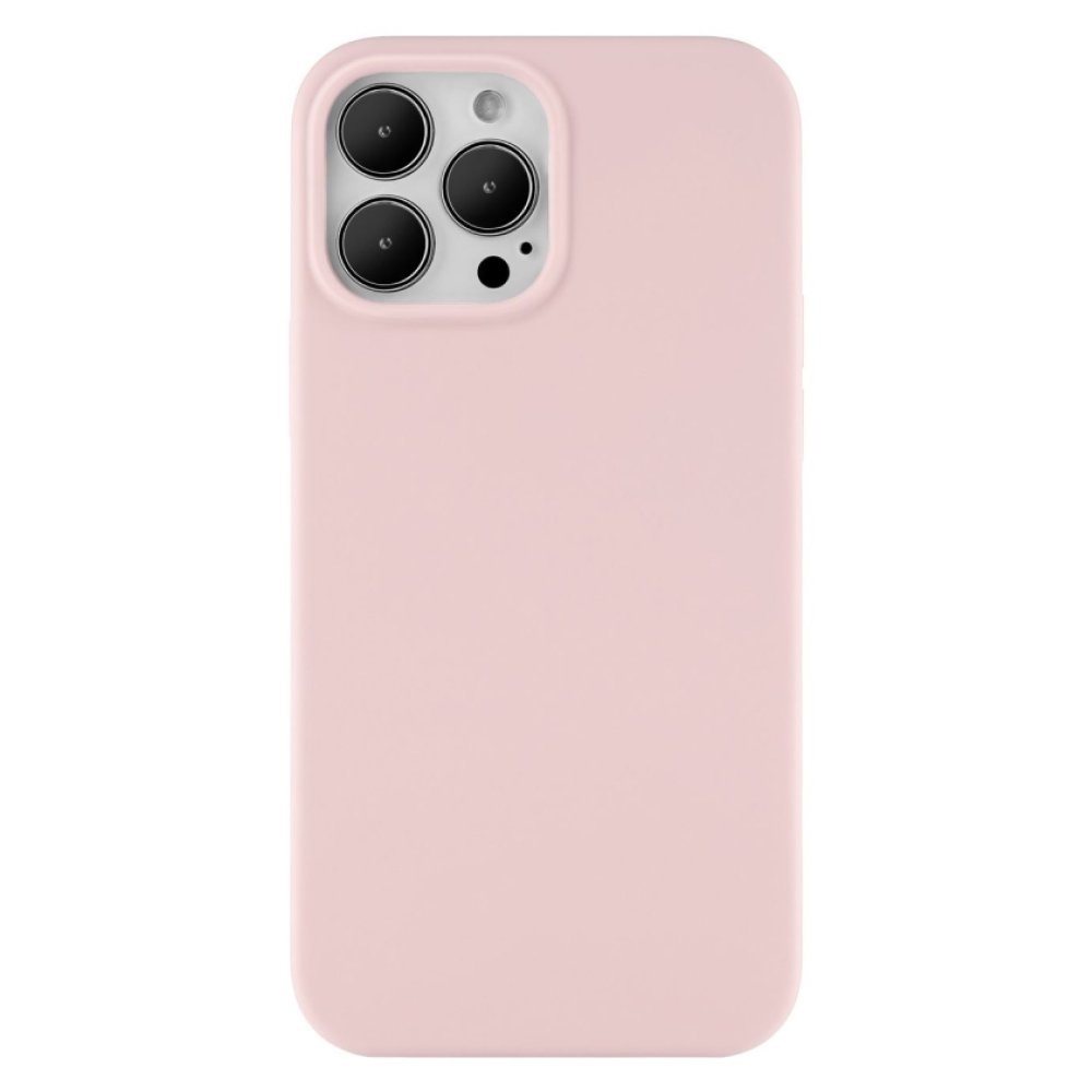 Чехол Ubear Touch Mag Case для iPhone 13 Pro, софт-тач силикон. Цвет: розовый