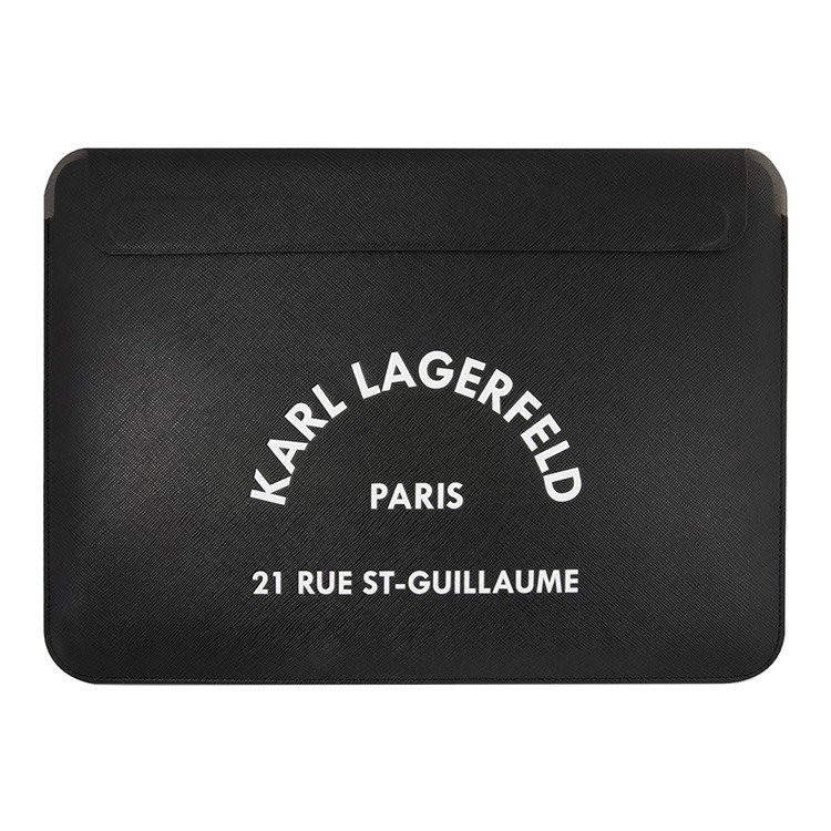 Чехол Lagerfeld Saffiano Sleeve Karl Ikonik для ноутбуков 13"/14". Цвет: чёрный