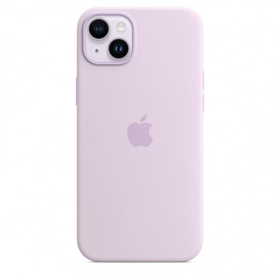 Силиконовый чехол MagSafe для iPhone 14 Silicone Case with MagSafe - Lilac