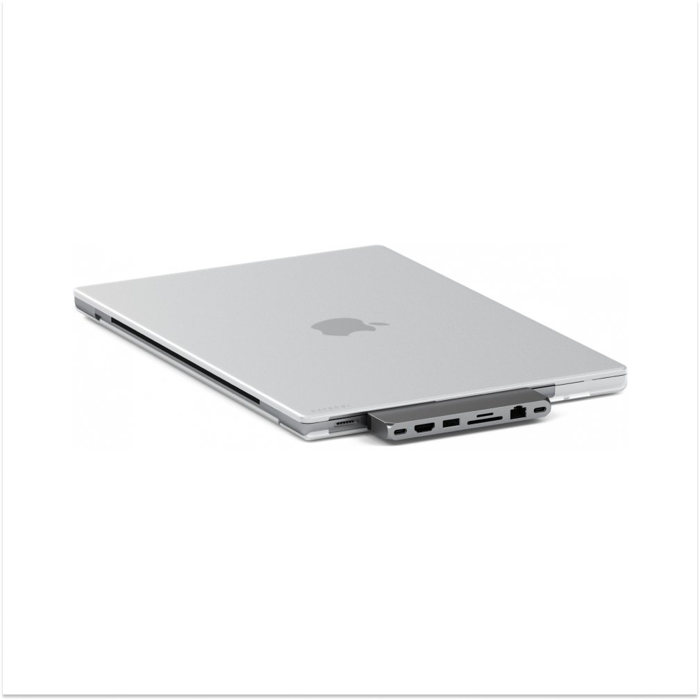 Чехол-накладка Satechi Eco Hardshell Case для MacBook Pro 14". Цвет: прозрачный