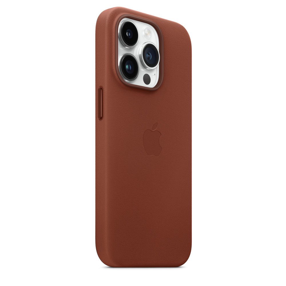 Кожаный чехол MagSafe для iPhone 14 Pro Leather Case with MagSafe - Umber