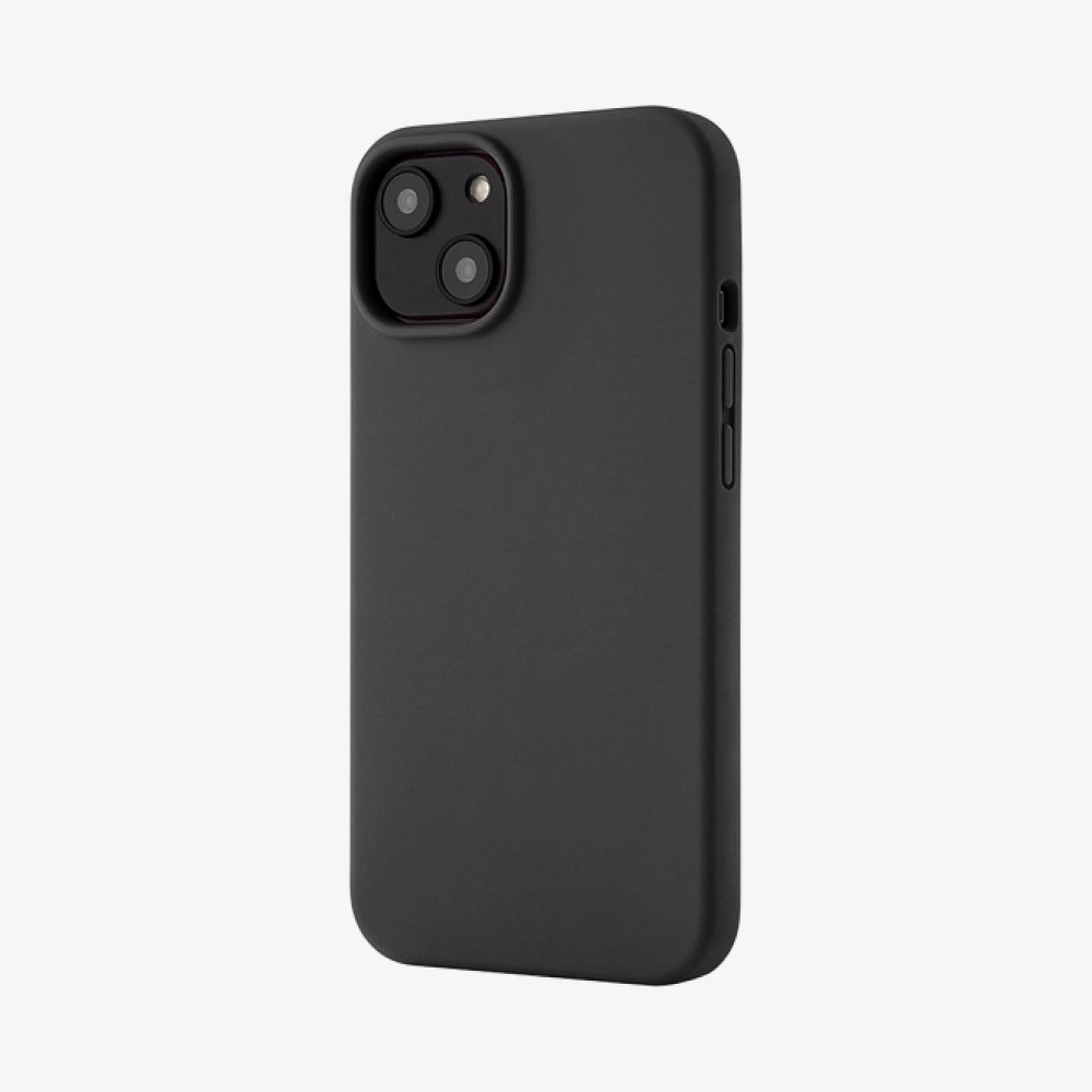 Чехол Ubear Touch Case для iPhone 14, софт-тач силикон. Цвет: чёрный