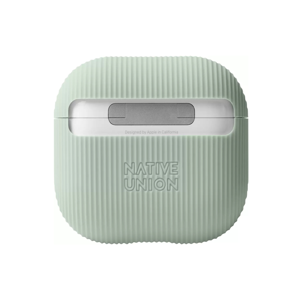 Чехол Native Union CURVE CASE для AirPods 3, силиконовый. Цвет: зелёный