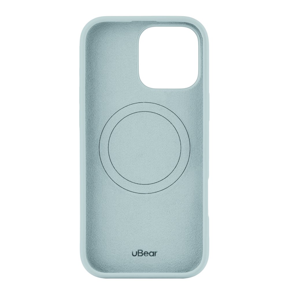 Чехол защитный uBear Touch Mag Case для iPhone 16 Pro. Цвет: холодная мята