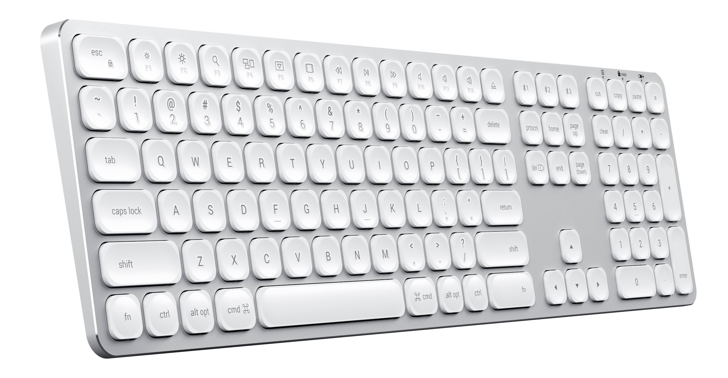 Беспроводная клавиатура Satechi Aluminium Bluetooth Wireless Keyboard. Серебристый