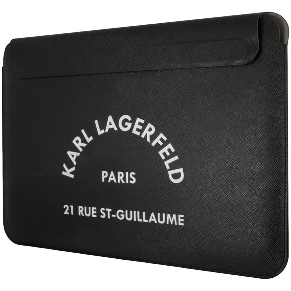 Чехол Lagerfeld Saffiano Sleeve RSG для ноутбуков 13"/14". Цвет: чёрный