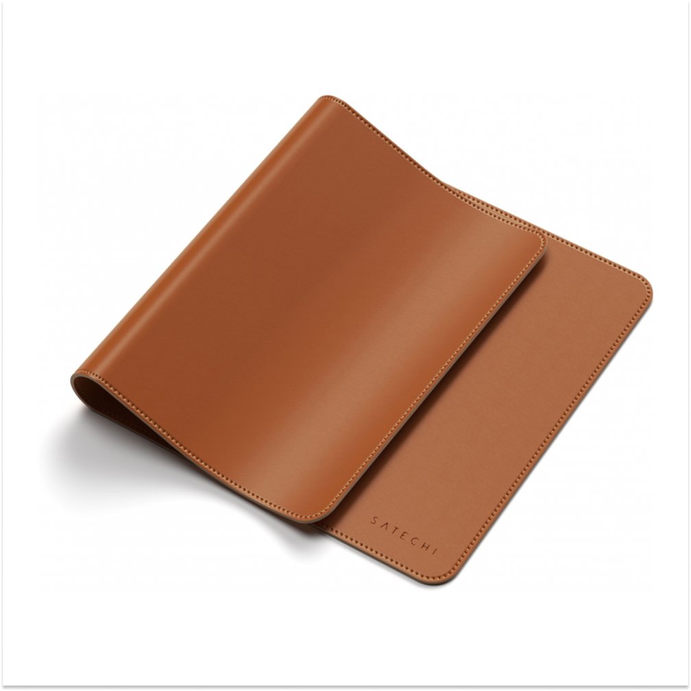 Коврик Satechi Eco Leather Deskmate, эко-кожа 58.5*31 см. Цвет: коричневый