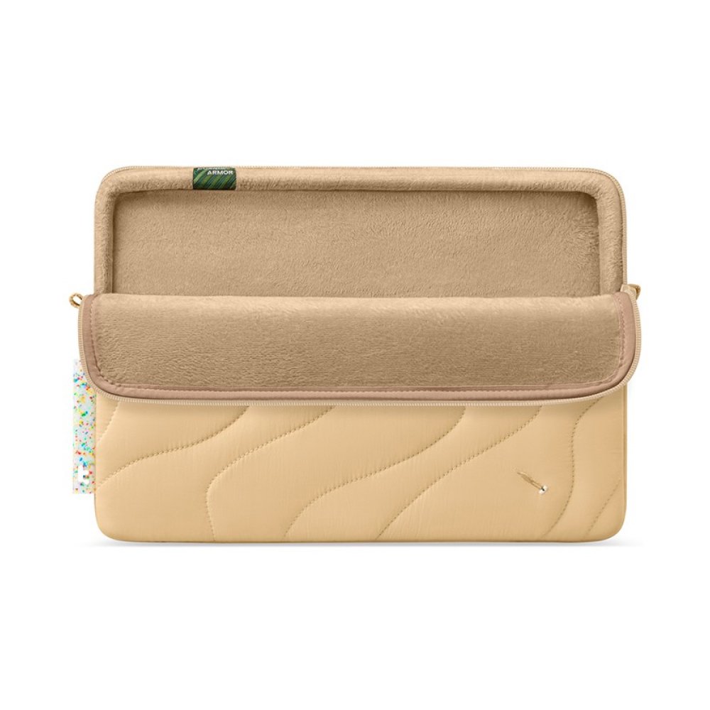 Чехол Tomtoc Laptop Terra-A27 Sleeve для MacBook Air/Pro 16". Цвет: бежевый