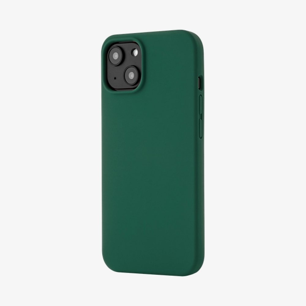 Чехол Ubear Touch Case для iPhone 14 Plus, софт-тач силикон. Цвет: зелёный